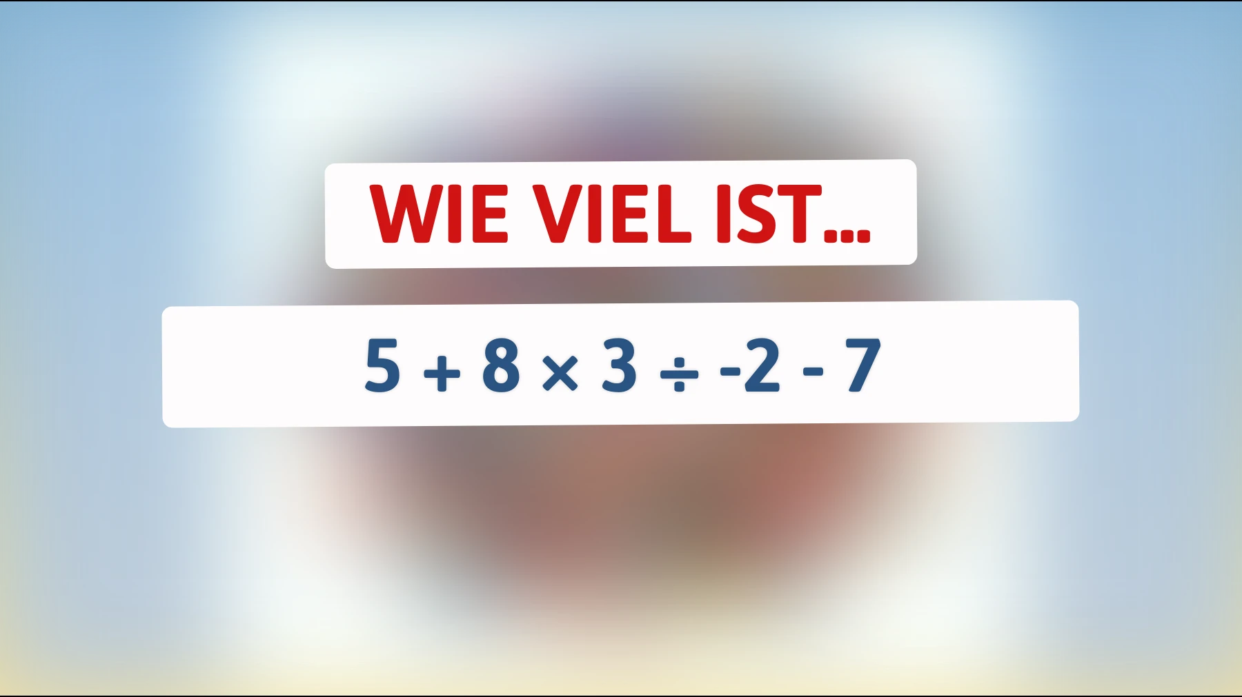 Nur 1% der Menschen kann dieses mathematische Rätsel knacken – bist du dabei?"