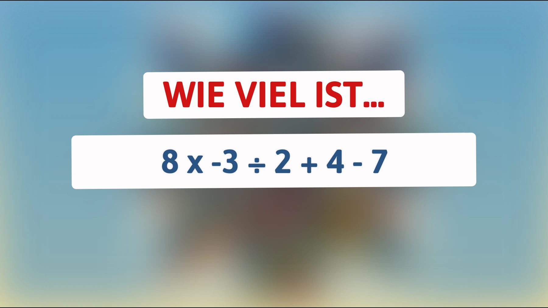 Nur 1% können es lösen: Schaffst du das mathematische Genie-Rätsel?"